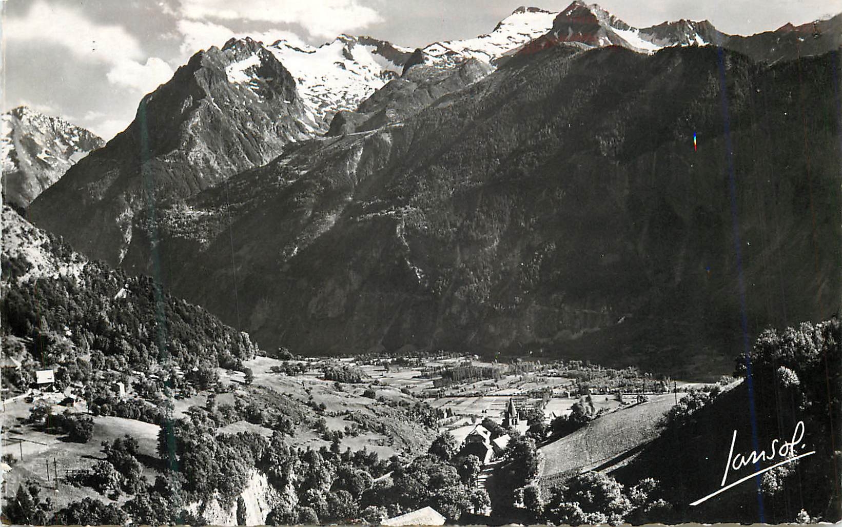 CPM Sur la route de l alpe d huez la garde