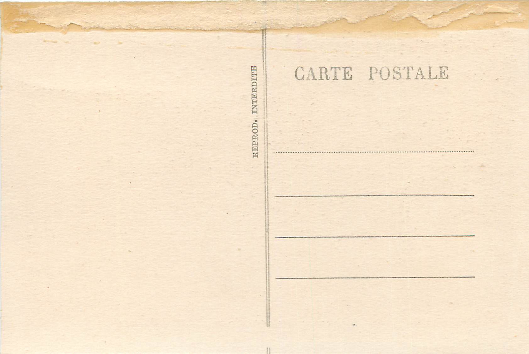 CPA 1 a 9 kil de padirac a 5 kil de saint cere(lot) la grotte de presque l entree sur la route de saint cere a padirac — Rückseite