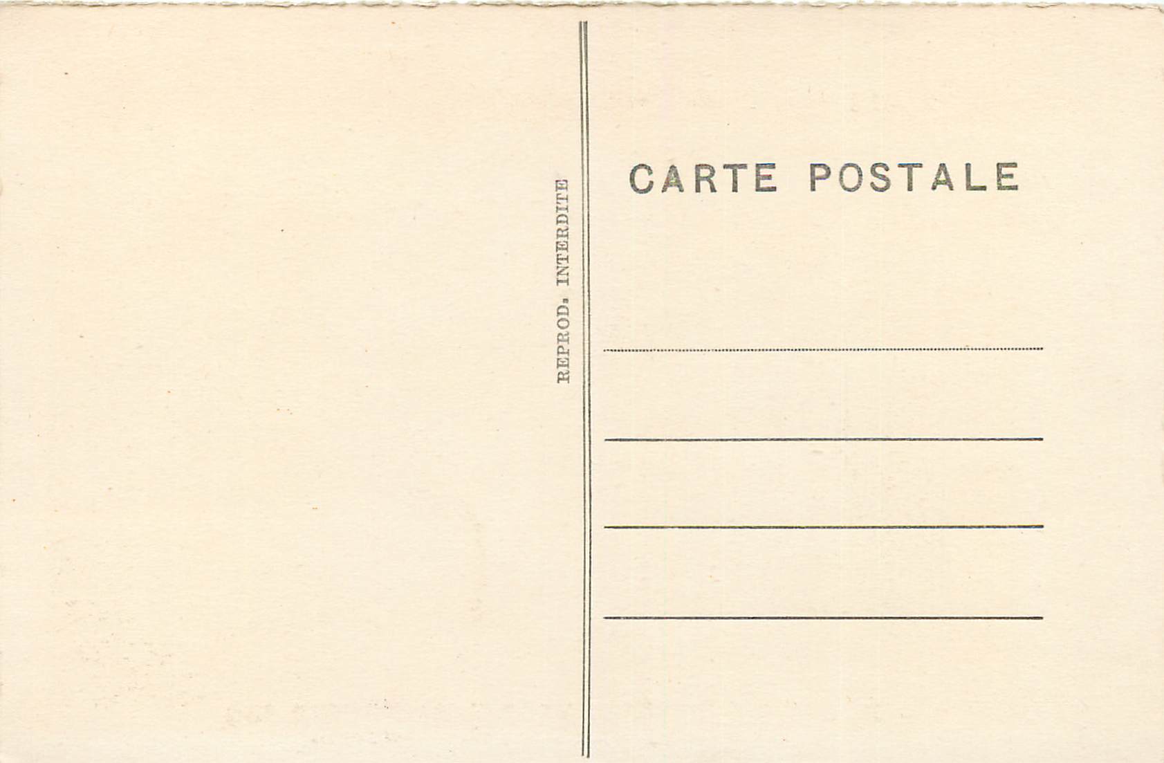 La Grotte de Presque — Saint-Céfe (Lot) — Reprod. Interdite — Verso
