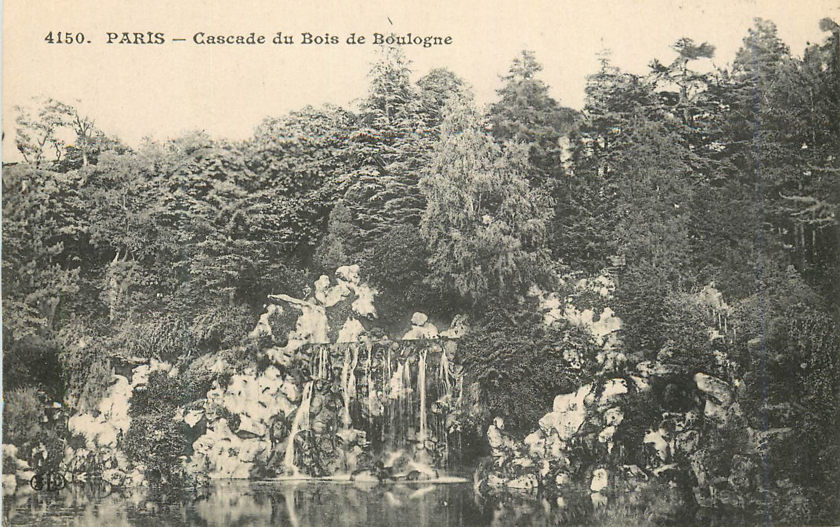 PARIS — Cascade du Bois de Boulogne — Édition C. D. n° 4150