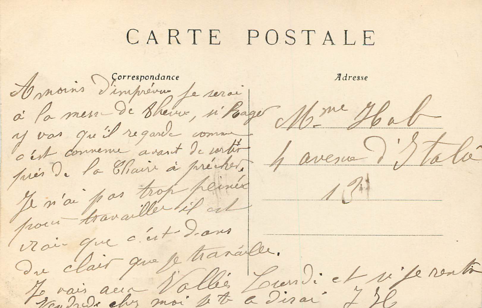 CPA 1326 bagatelle la grotte et les nenuphars en fleurs — Rückseite