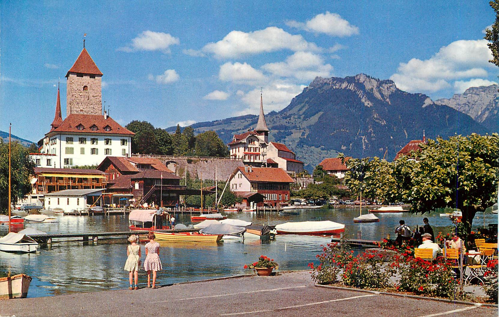 CPM Spiez Thunersee mit Schloss 