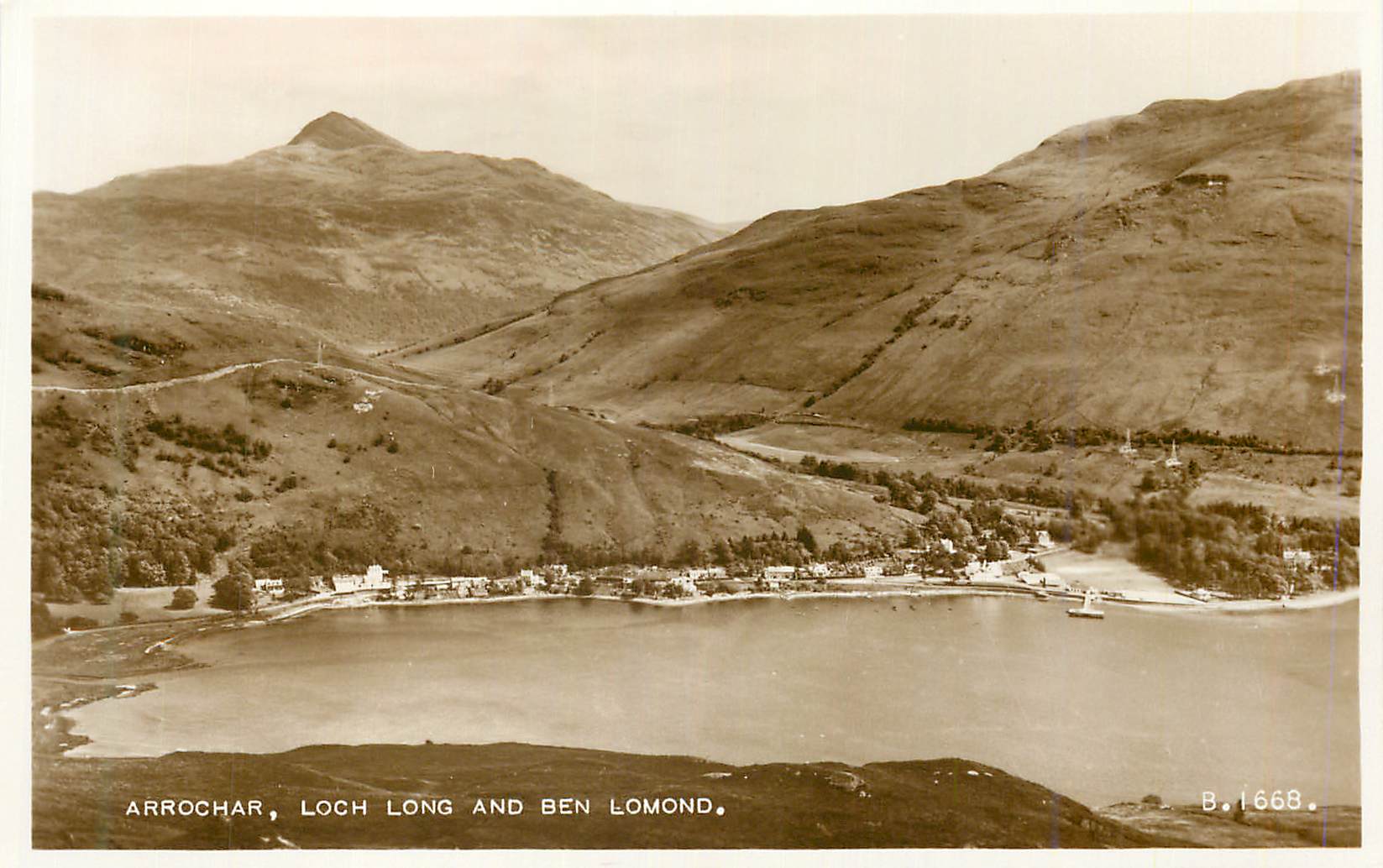 CPA Arrochar loch long and ben lomond