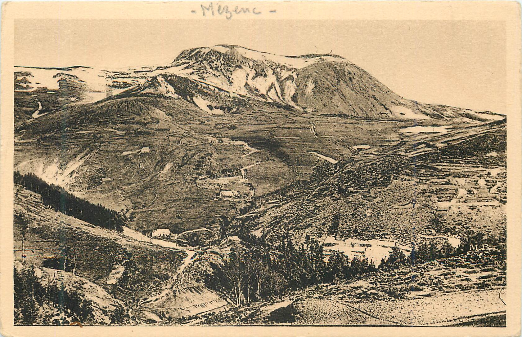 CPA Nos plus jolis sites la region des cevennes le mont mezenc(1754 m)