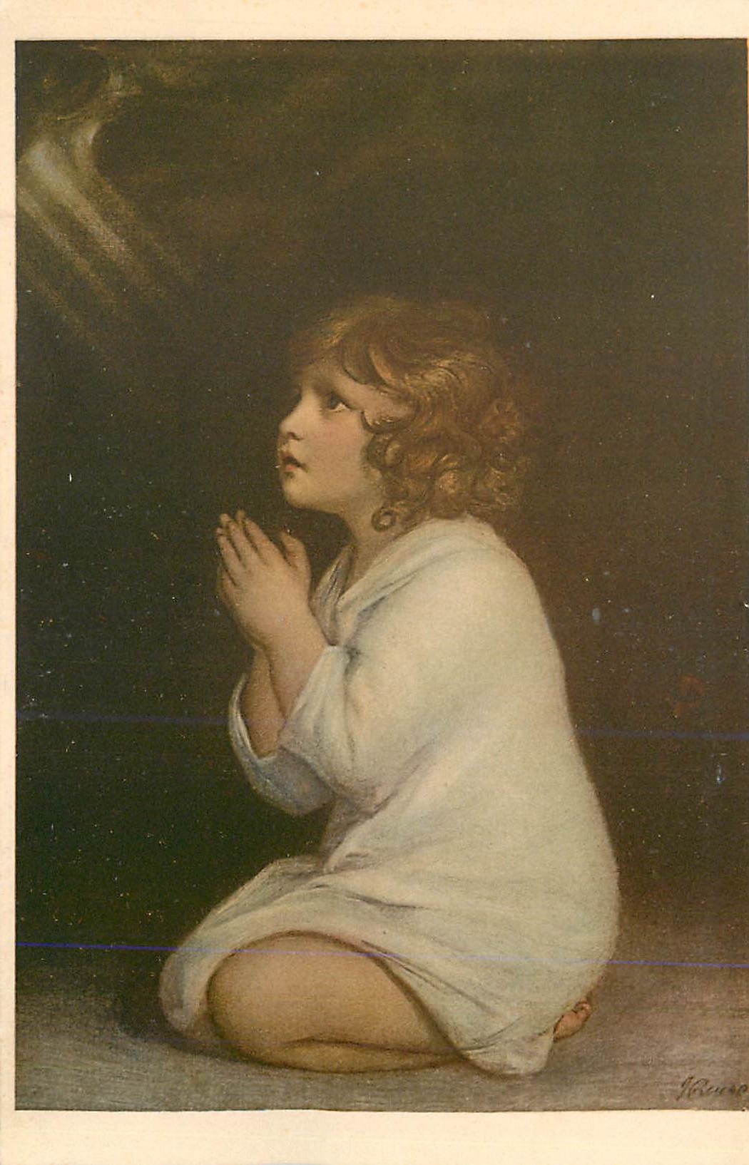 CPA N 644 il piccolo samuele reynolds(1723 1792) paris musee louvre