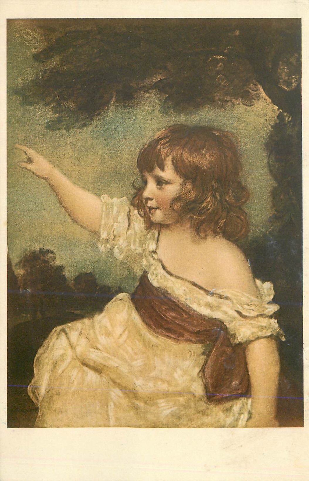 CPA N 608 master hare reynolds(1723 179) louvre paris