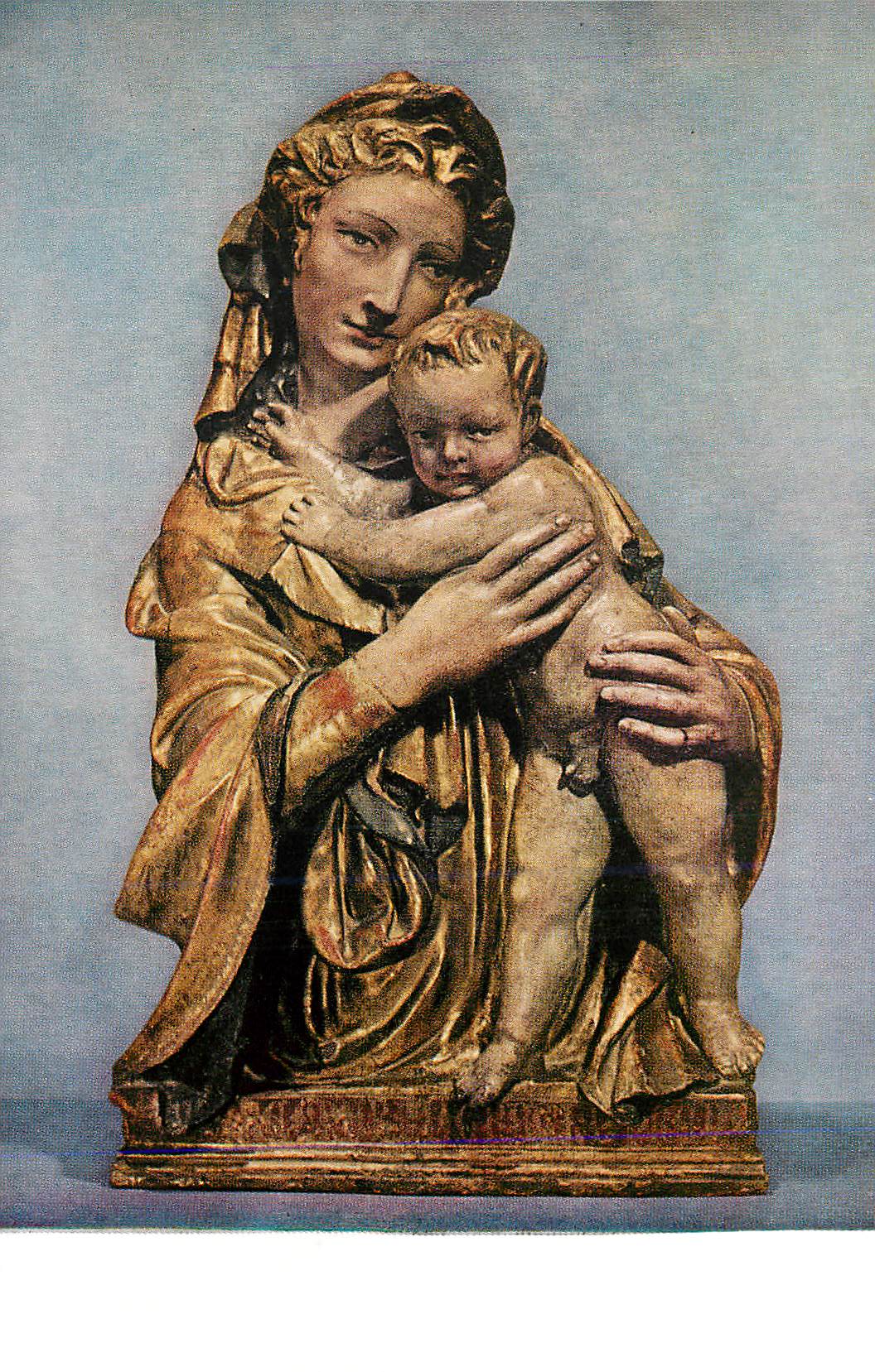 Madonna et Enfant — sculpture de Ghiberti (1378-1455) — National Gallery of Art, Washington D.C.