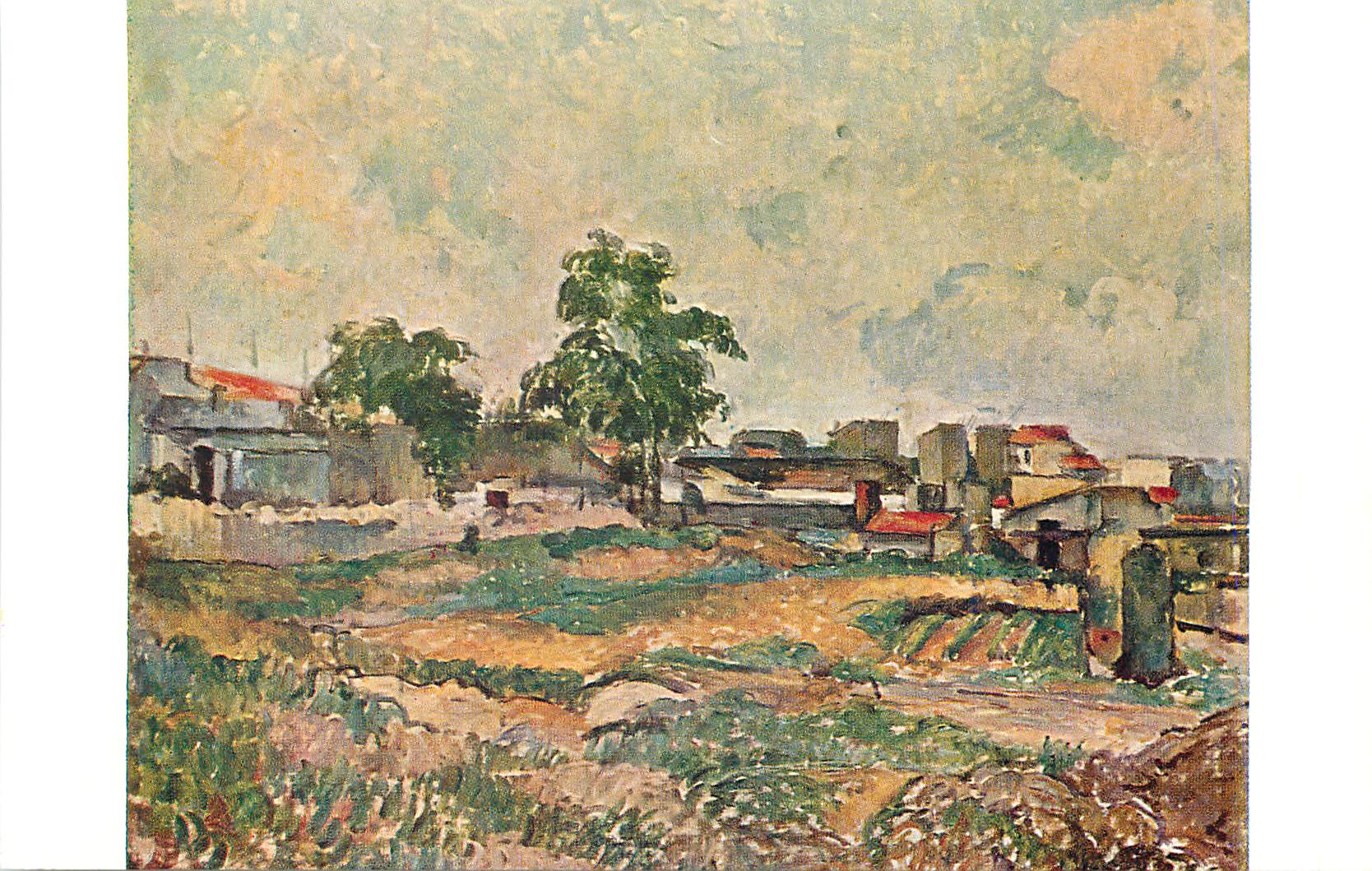 CPA (1767) landscape in provence by cezanne(1839 1906) chester dale collection