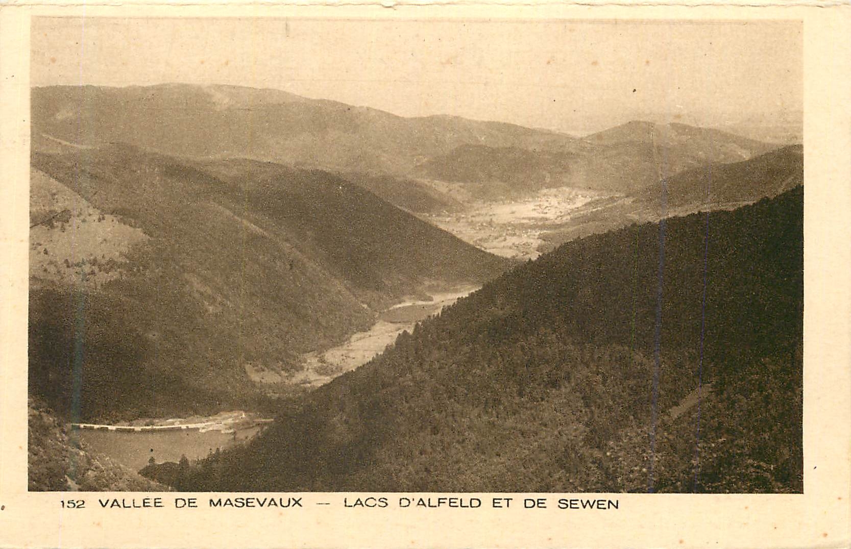 Vallee de Masevaux — Lacs d'Alfeld et de Sewen — Collection L'Alsace