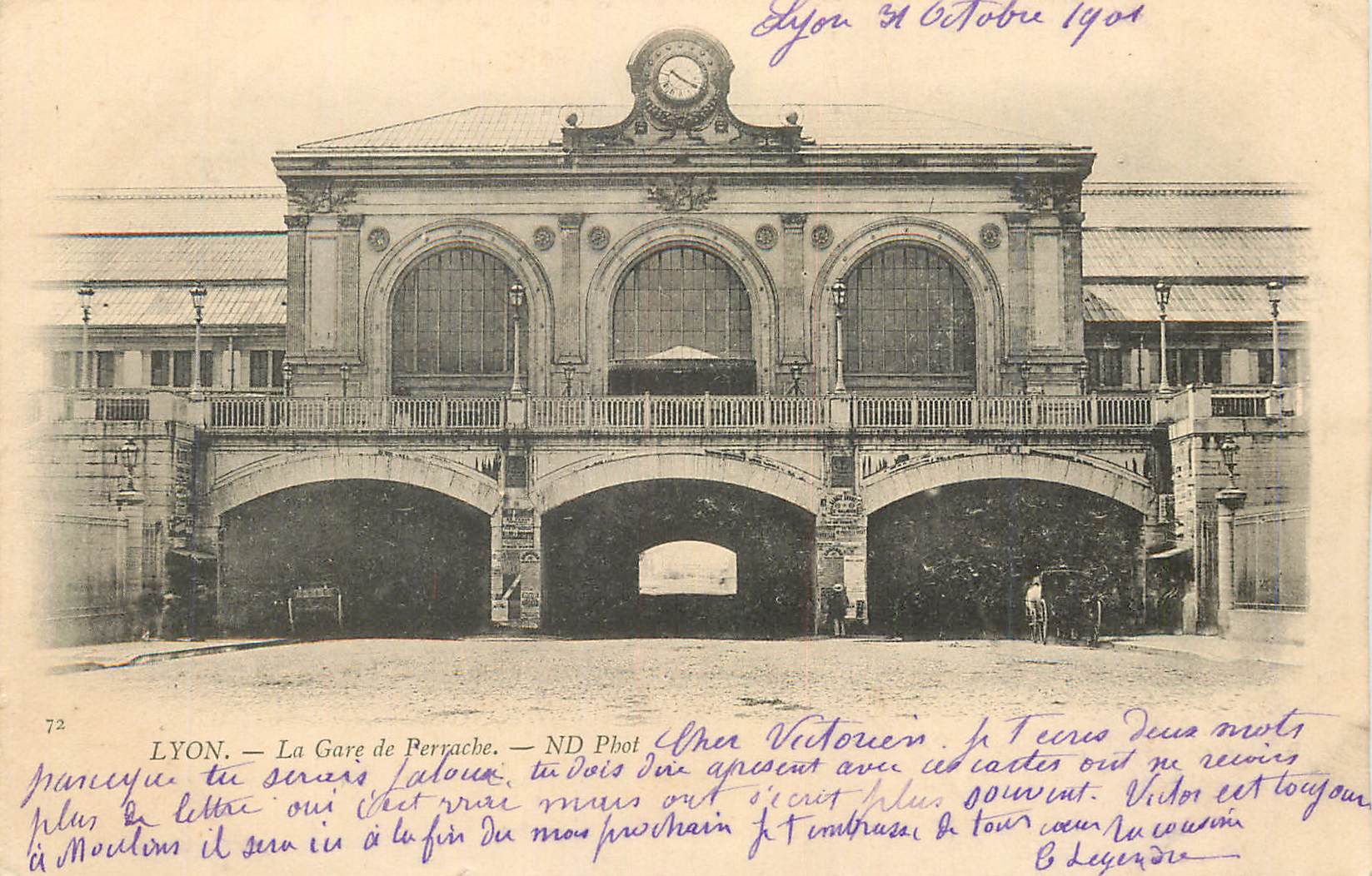 LYON — La Gare de Perrache — ND Phot