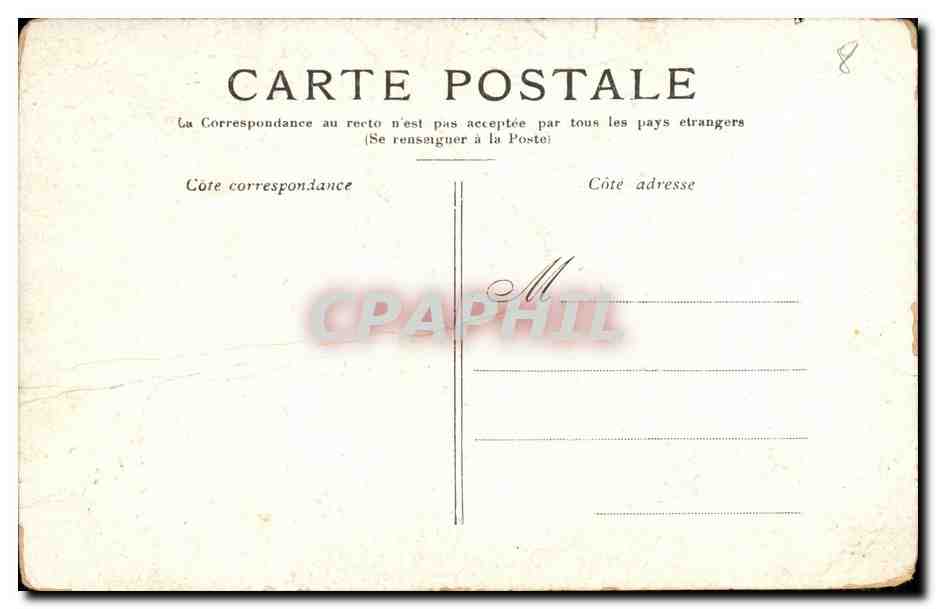 Paris (14 ) Le Boulevard Montmatre --CPA — Rückseite