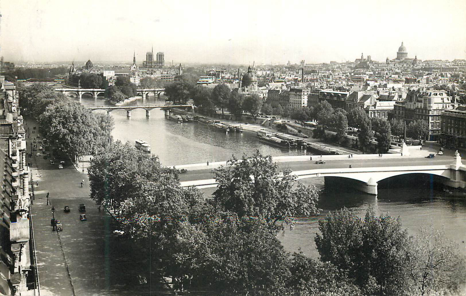 CPM Paris Vue Panoramique sur la Seine