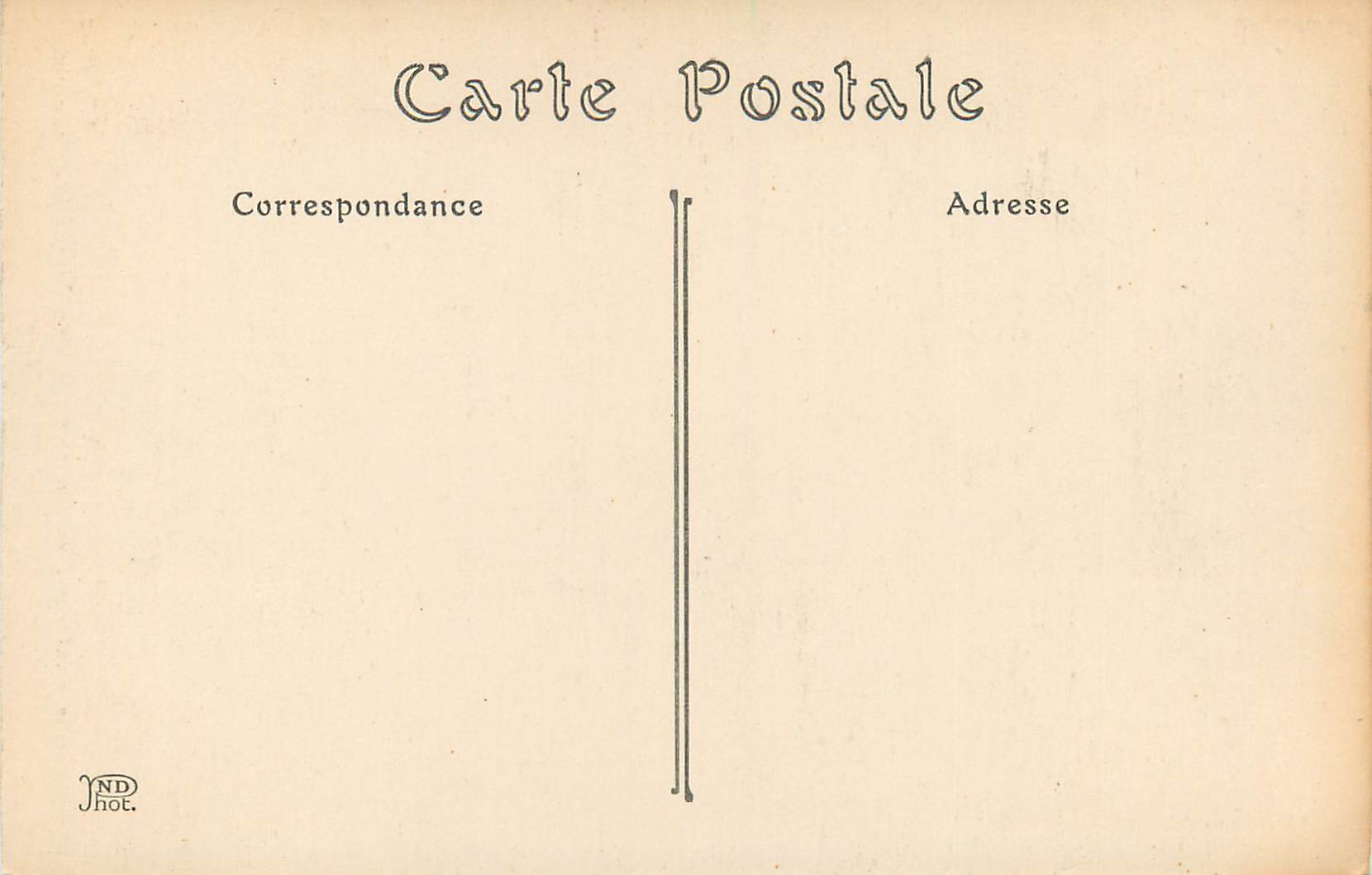 CPA  Vieux Paris Scola Cantorum Ancien Couvent Des Benedictins Anglais (Rue Saint Jacques) — Verso