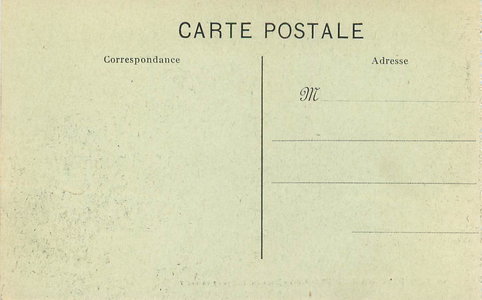 CPA Calvaire de Pontchateau (IIe Station) Jesus est Charge de sa Croix — Back