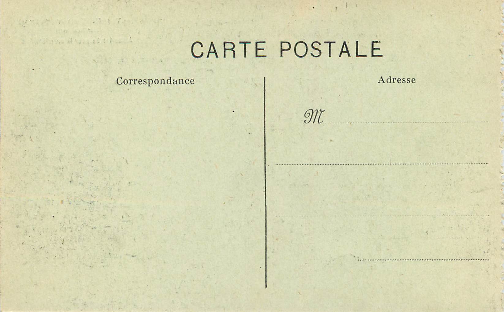 CPA Calvaire de Pontchateau (IIIe Station) Jesus Tombe pour la Premiere Fois — Back
