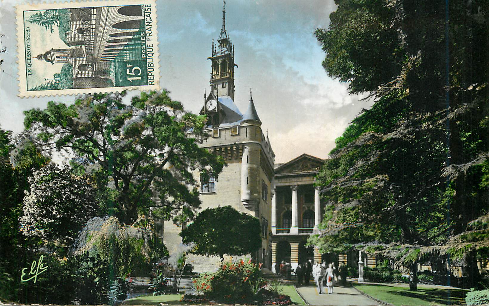 Le Quesnoy (Nord) — Château et parc — Éditeur : Laroche Frères