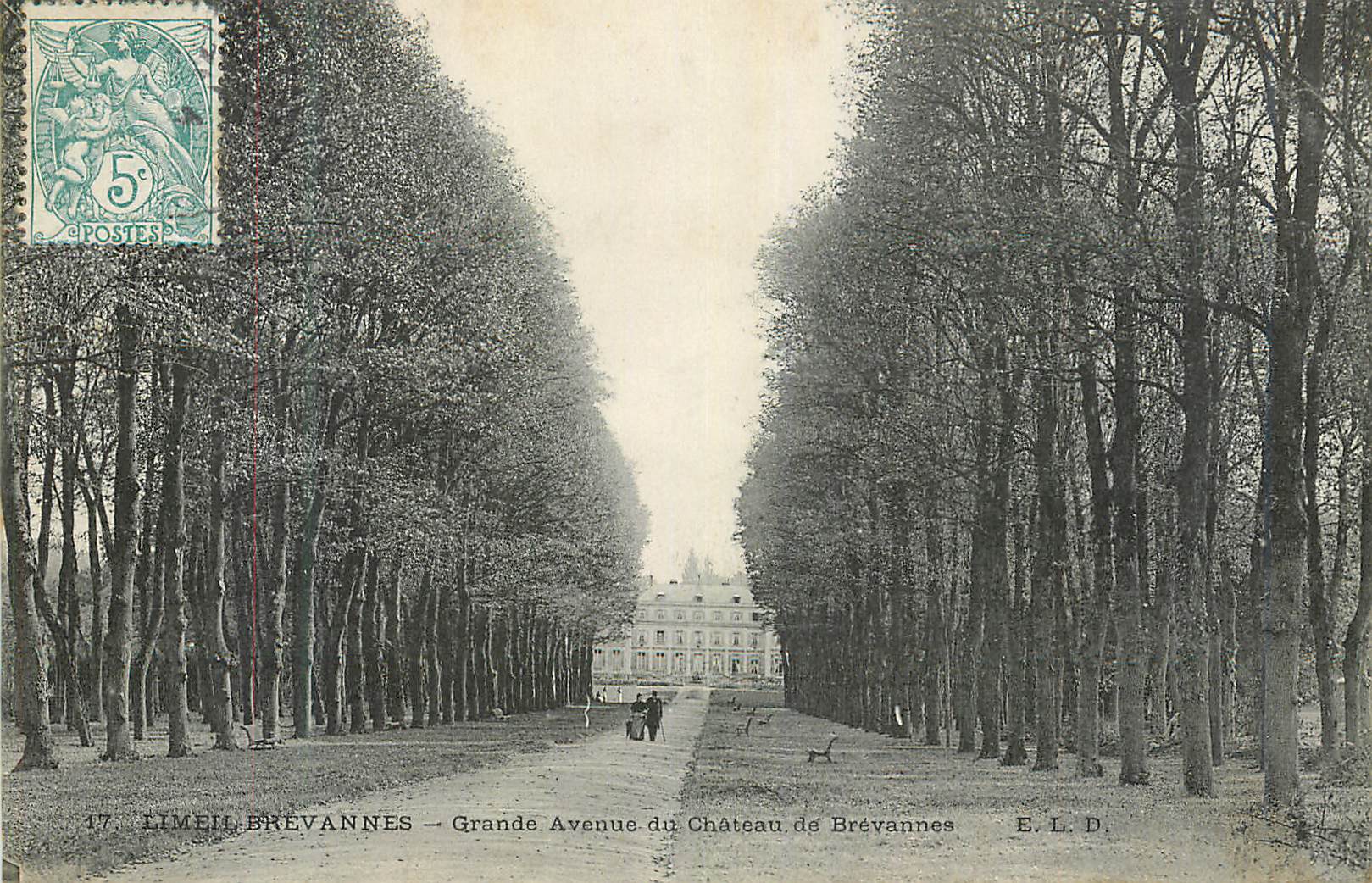 CPA Limeil Brevannes Grande Avenue du Chateau de Brevannes