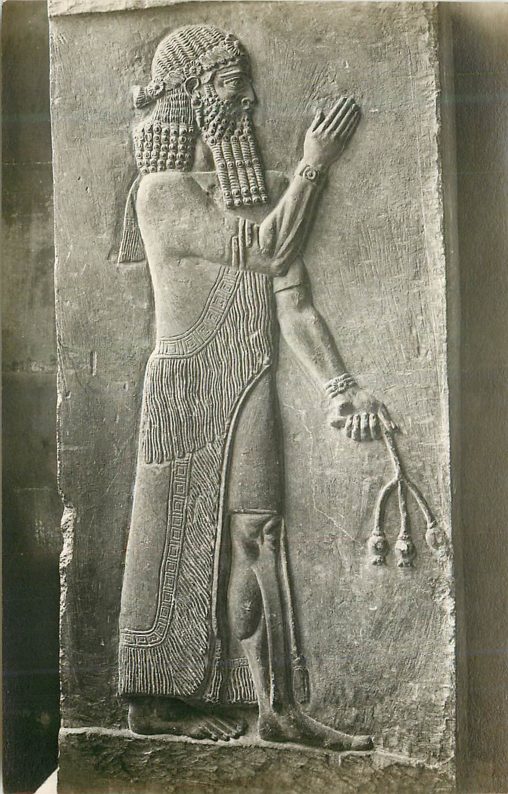 CPM Louvre Antiquites Asiatiques Le Roi Sargon