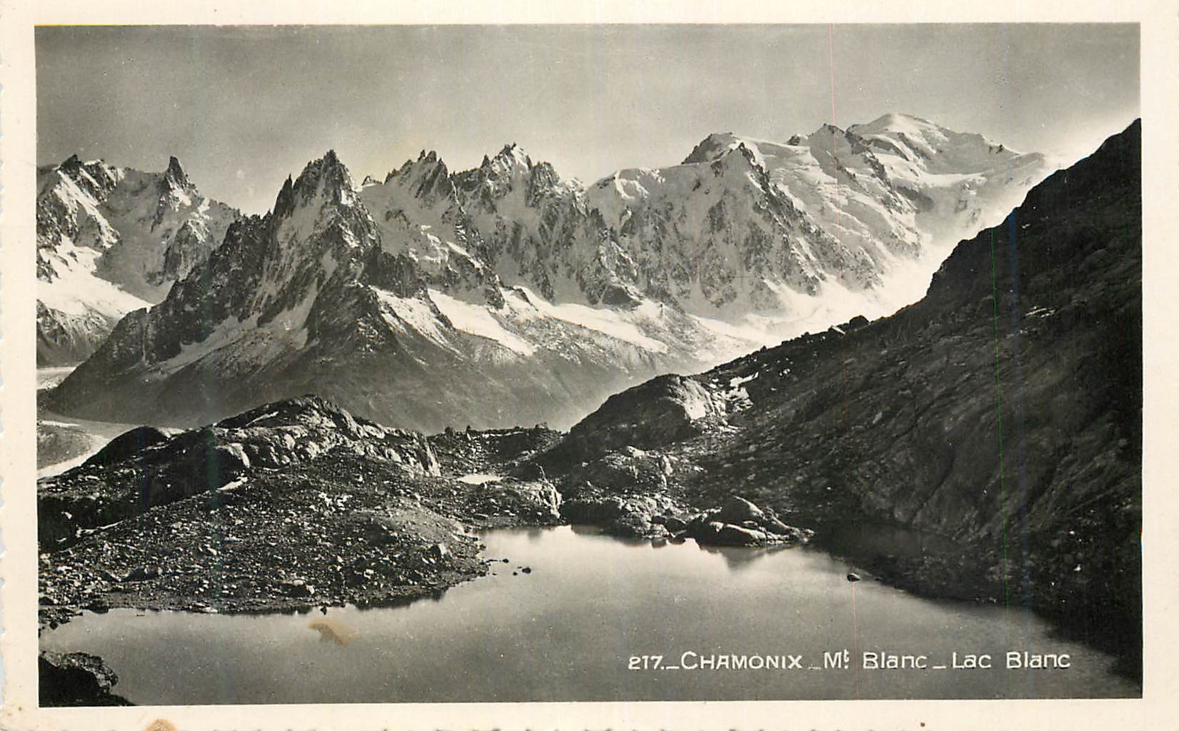 CPM Chamonix Mt Blanc Lac Blanc