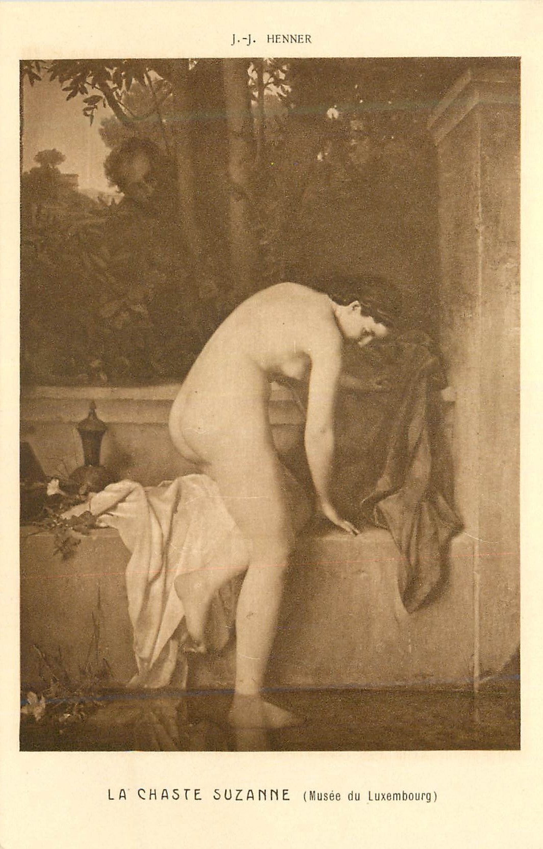 CPA La Chaste Suzanne (Musee du Luxembourg) JJ Henner