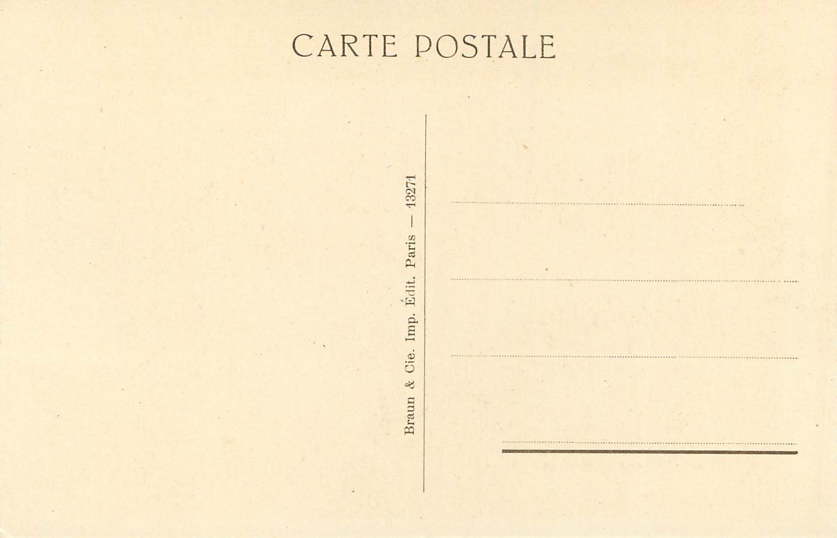 CPA La Chaste Suzanne (Musee du Luxembourg) JJ Henner — Verso