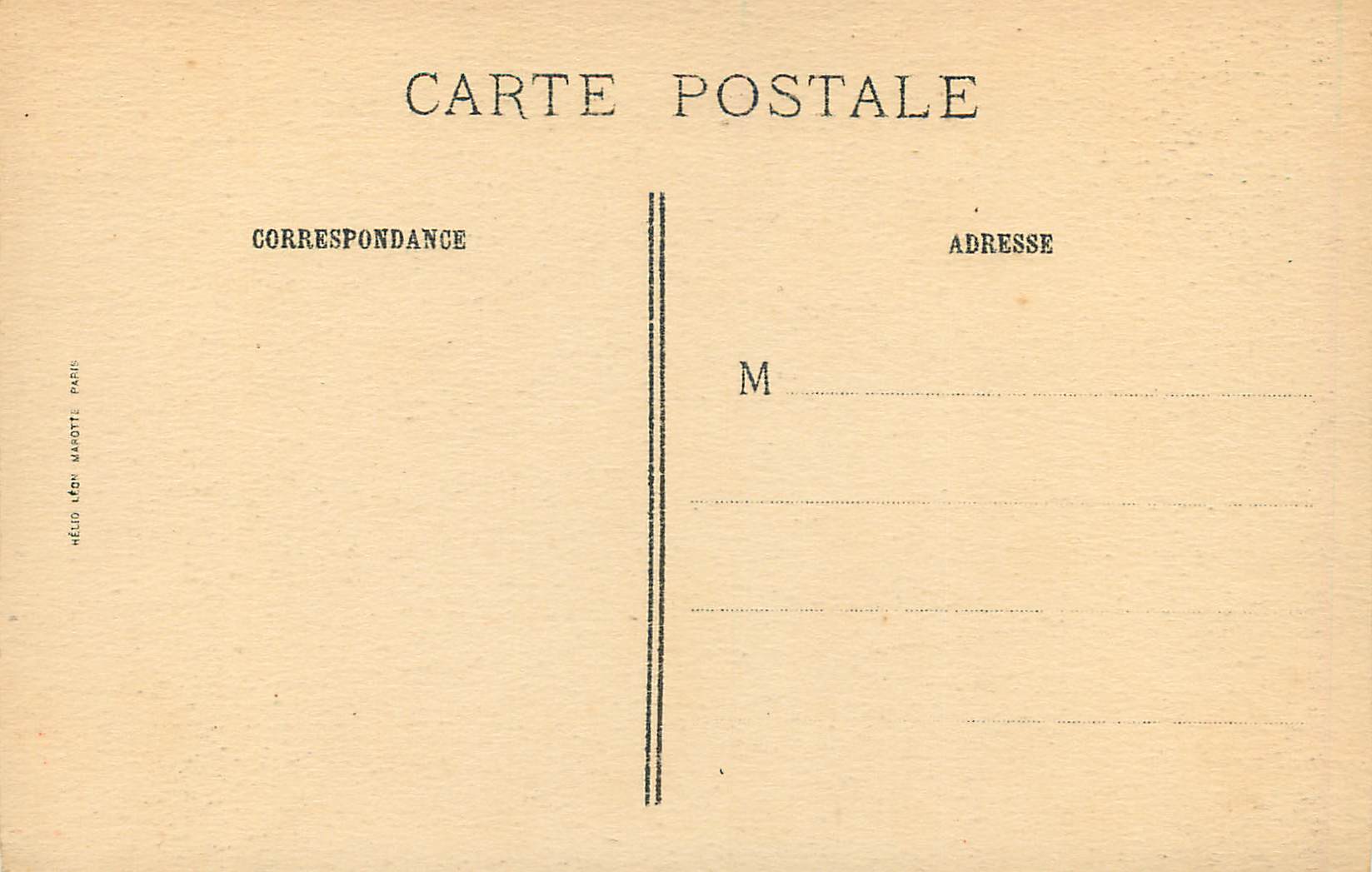 CPA Le Bourgeois de Calais L'Oeuve de Rodin — Rückseite