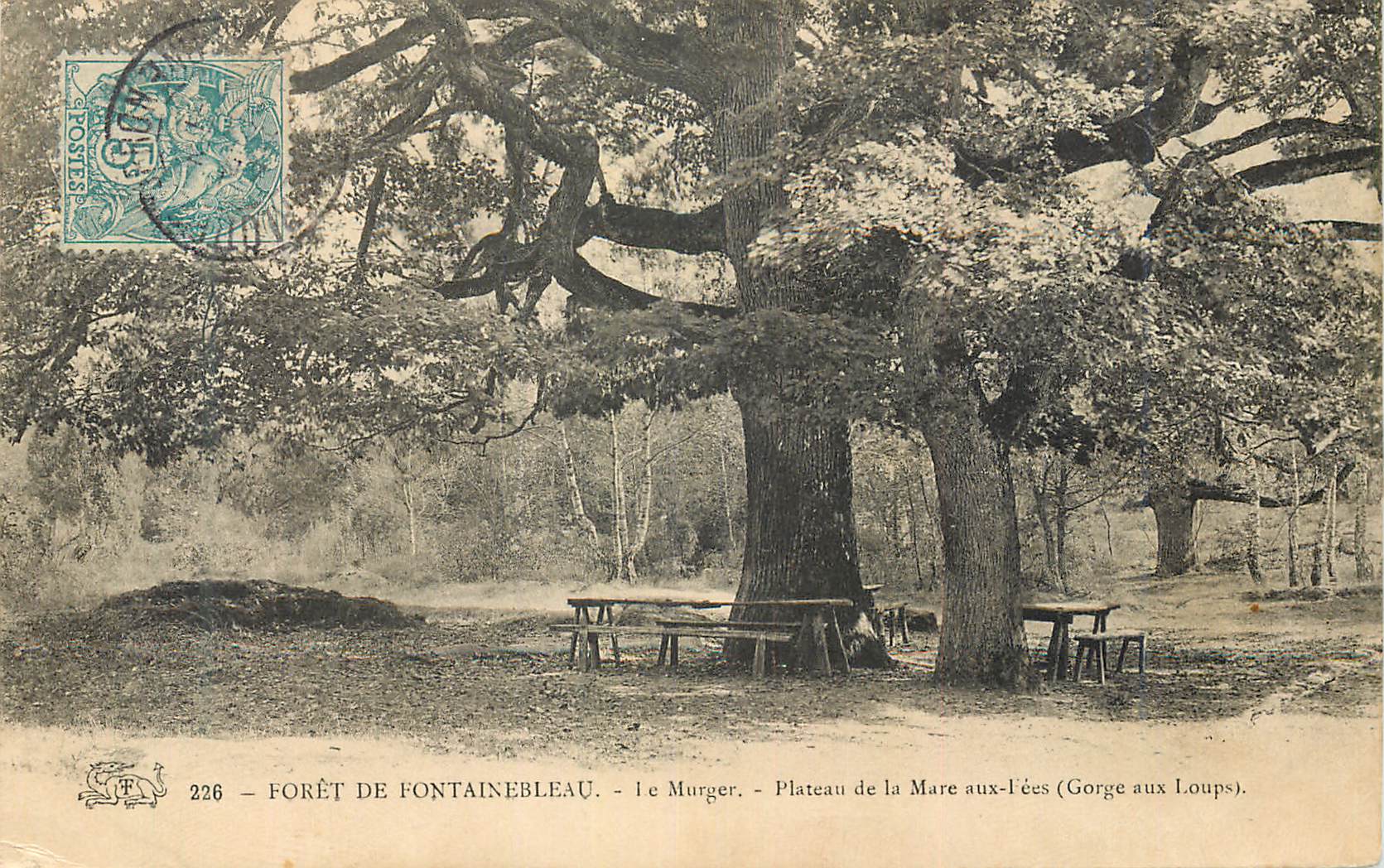 Forêt de Fontainebleau — Le Murger — Plateau de la Mare aux Lées (Gorge aux Loups) — n°226