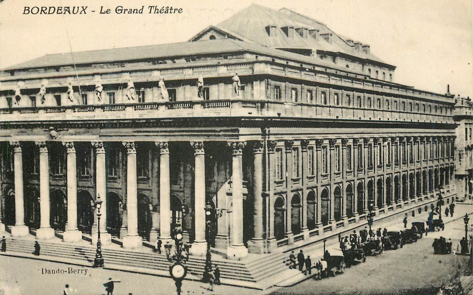 CPA Bordeaux Le Grand Theatre