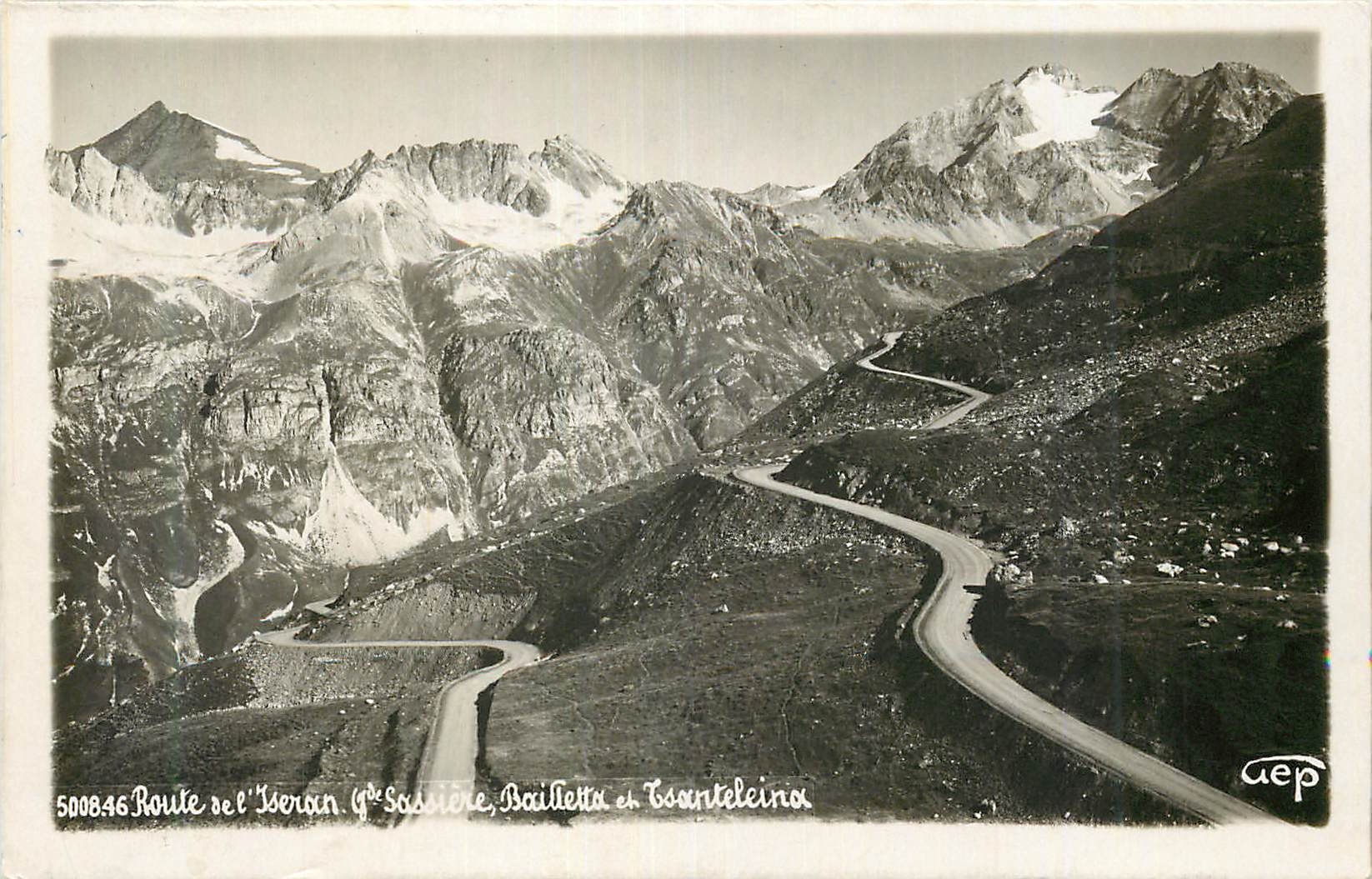 CPM Route de L'Iseran Grande Sassiere Bailtetta en Tsarteleina