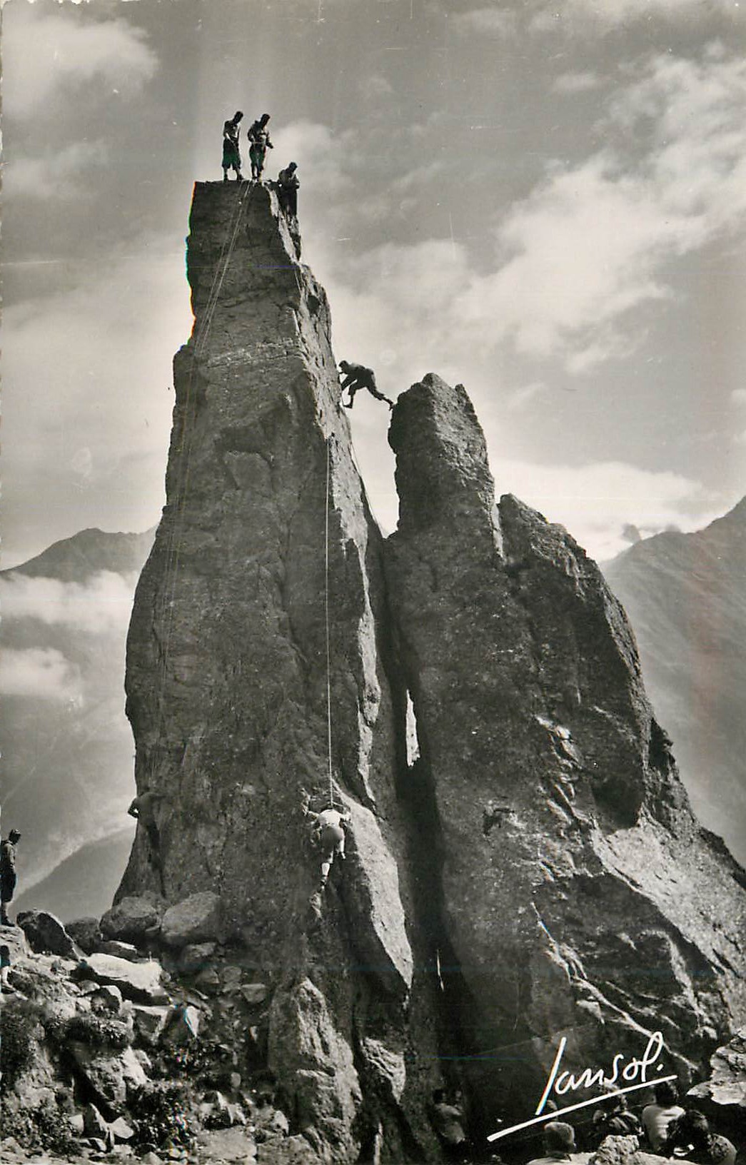 Escalade de l'Aiguillette — Argentières (Haute-Savoie) — Jansol