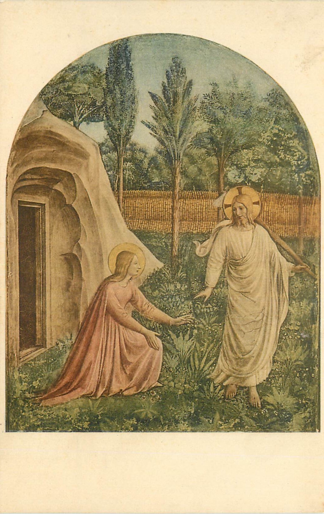 CPA Gesu Appare alla Maddalena Beato Angelico (1387 1455)