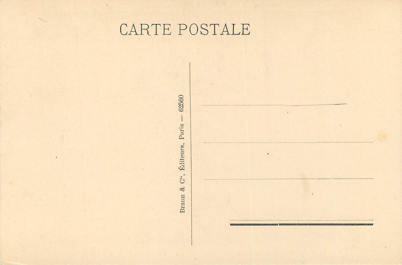 CPA P P Rubens La Bataille d'Anghiari — Rückseite
