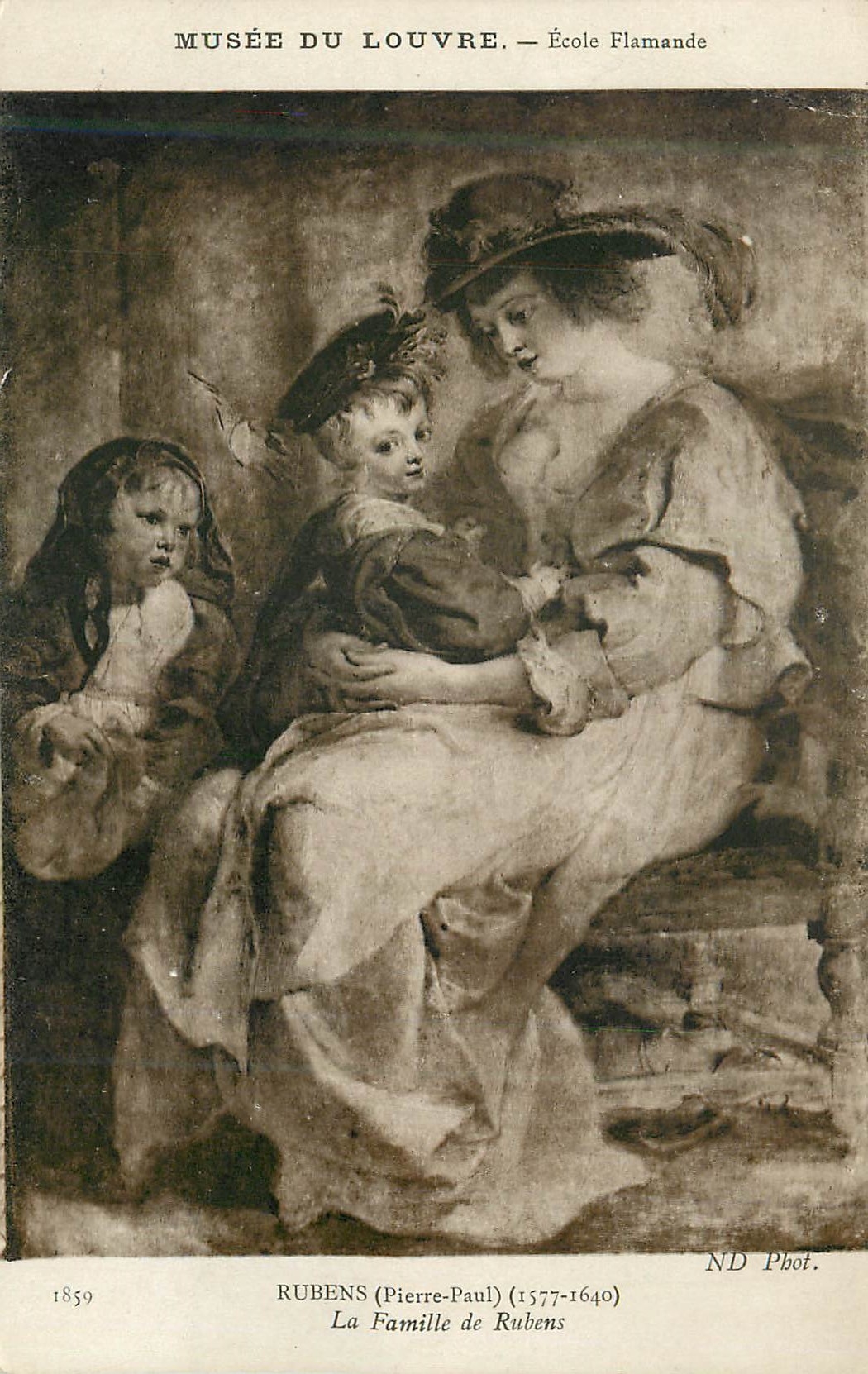 CPA Rubens (Pierre Paul) (1577 164) La Famille de Rubens Musee du Louvre