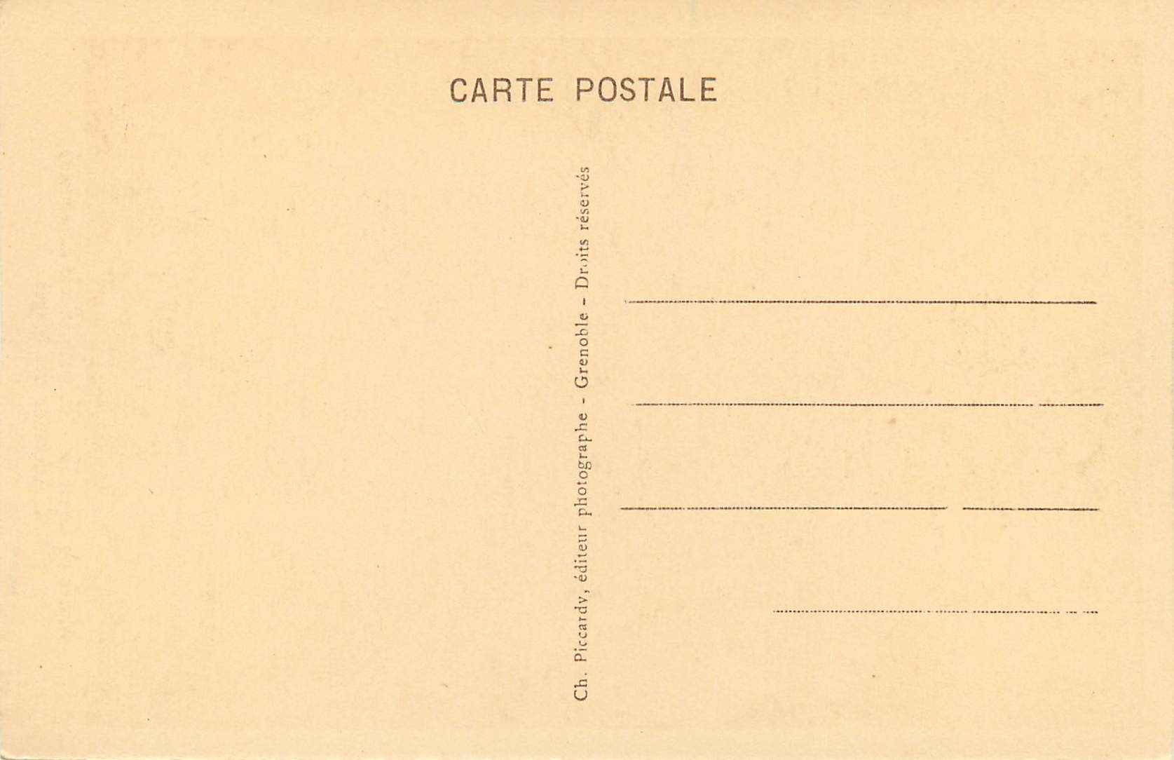 CPA Musee de Grenoble Zubaran (Ecole Espagnole) L'Adoration des Mages — Verso