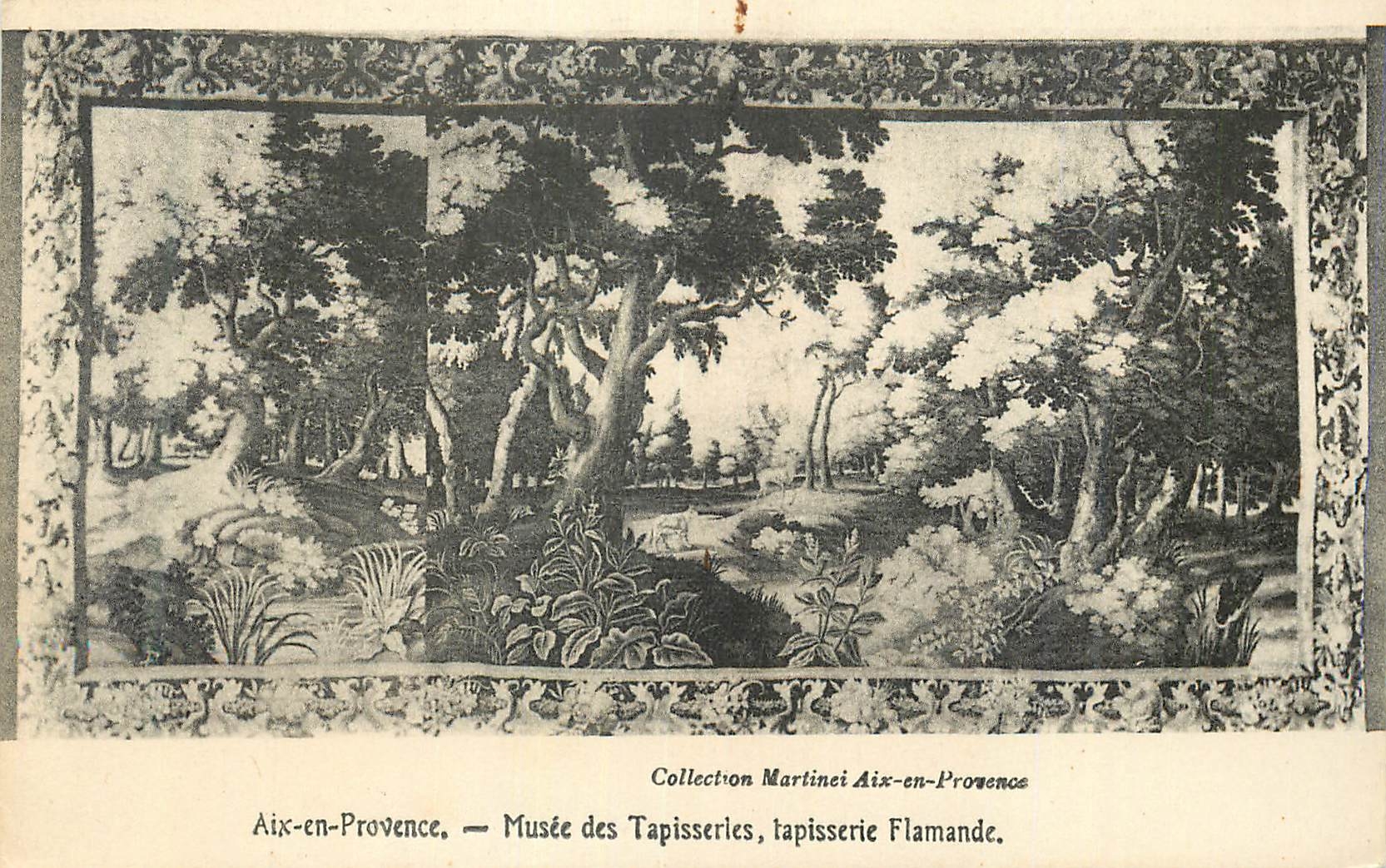 Aix-en-Provence — Museum der Teppiche, flämische Teppiche — Sammlung Martinei Aix-en-Provence