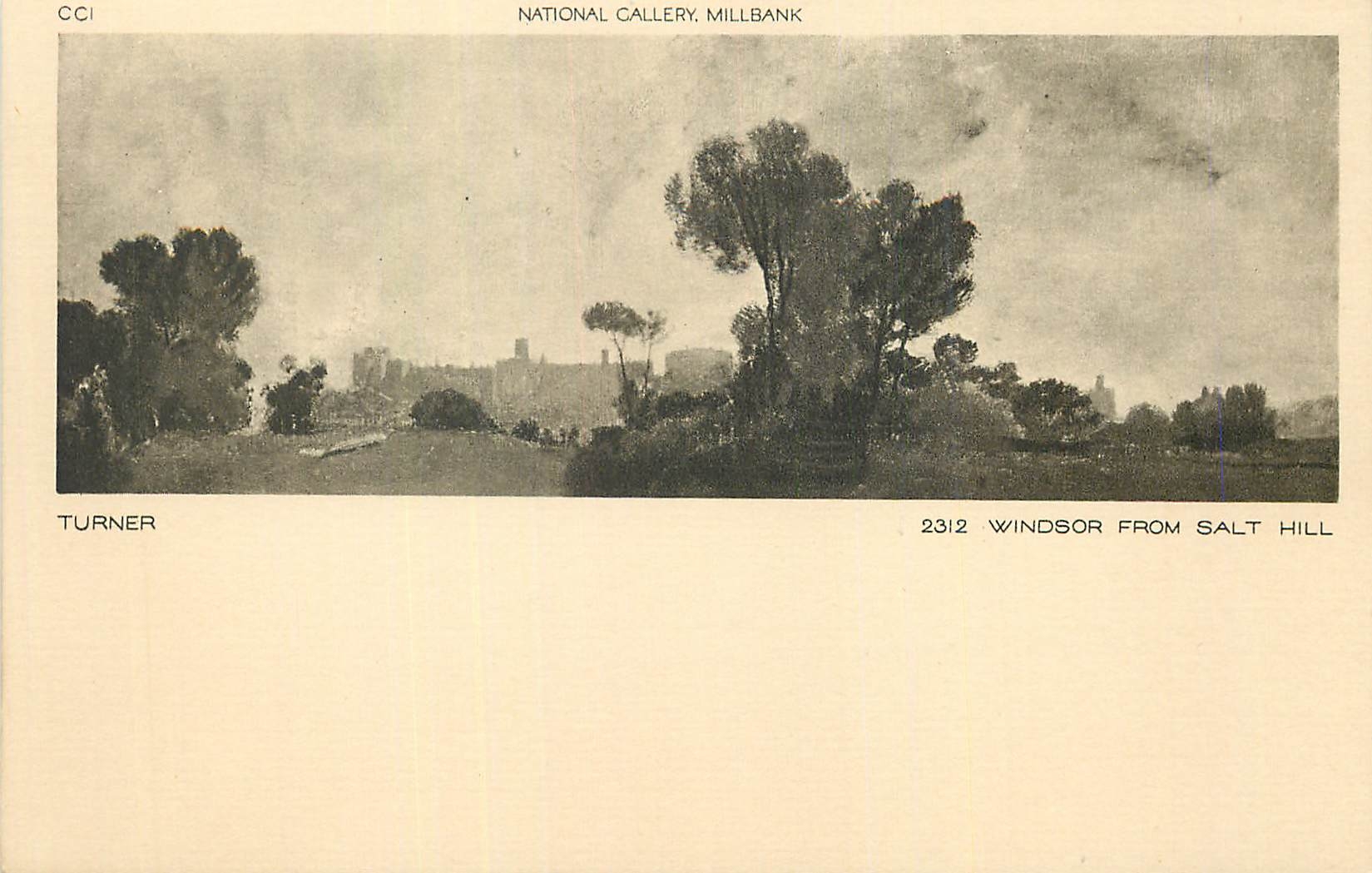 CPA Turner Windsor From Salt Hill National Gallery Millbank