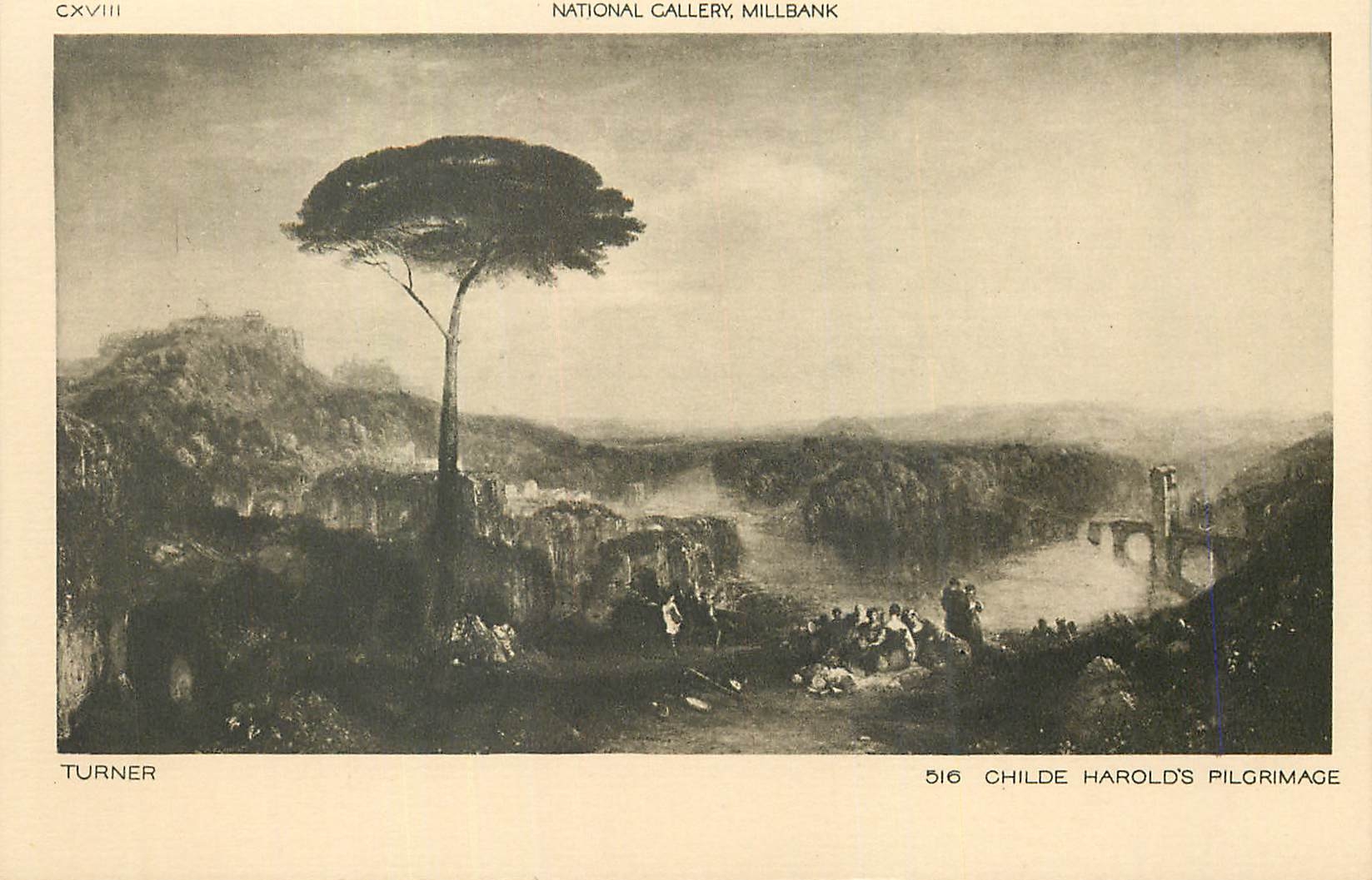 CPA Turner Childe Harold's Pilgrimage National Gallery Millbank