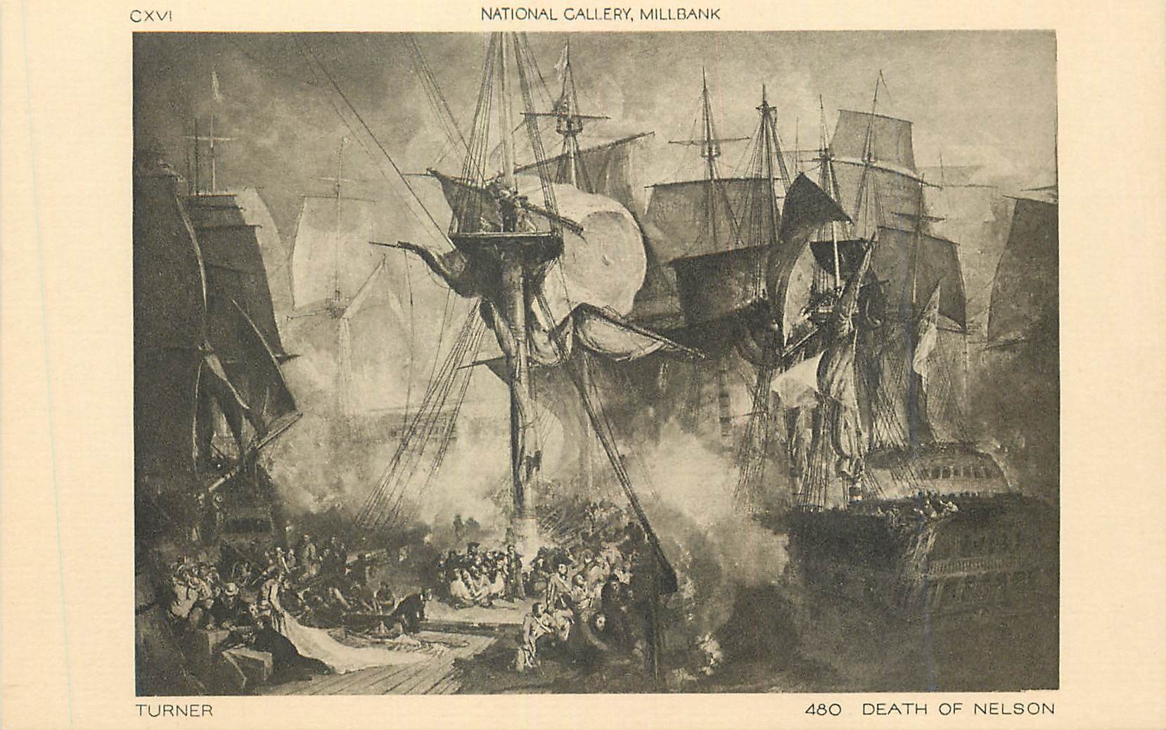 CPA Turner Death of Nelson National Gallery Millbank