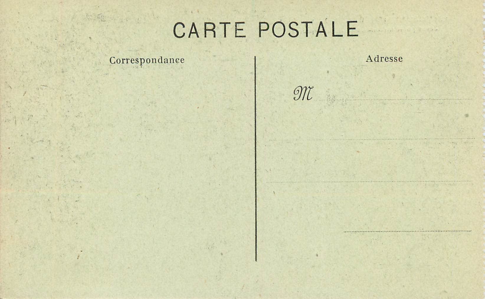 CPA Calvaire de Pontchateau (XIVe Station) Jesus Porte au Tombeau Saint Sepulcre — Back