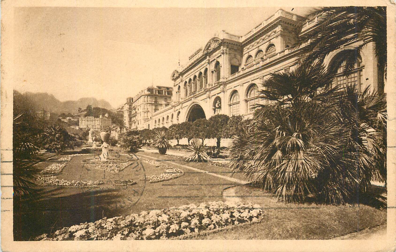 CPA Menton Le casino Municipal