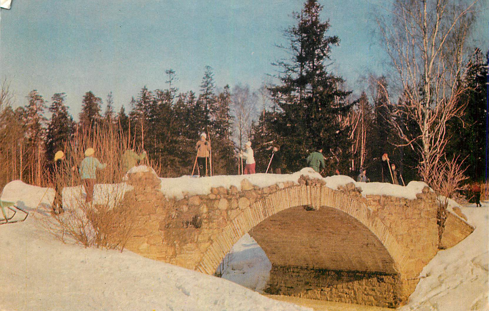 CPA Panovski New Sylvia Bridge 1875