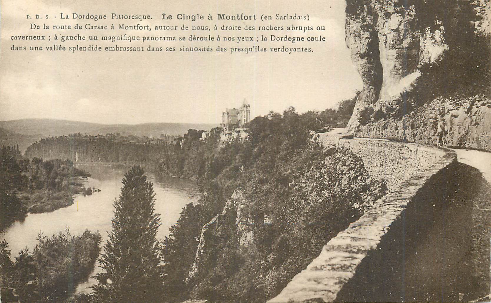 CPA La Dordogne Pittoresque Le Cingle a Montfort (en Sarladais)