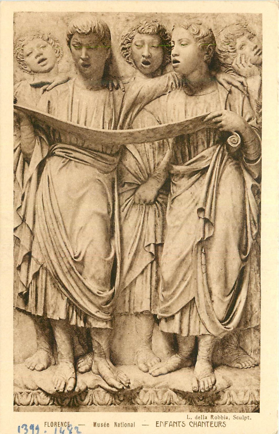 Florence — Musée National — Enfants Chanteurs — L. della Robbia, Sculpt.