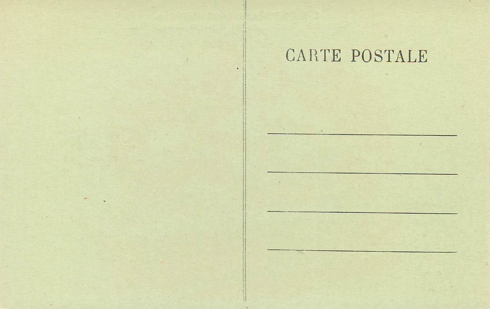CPA Saint Bertrand de Comminges Deux Moines se Disputant le Baton de superieur — Verso