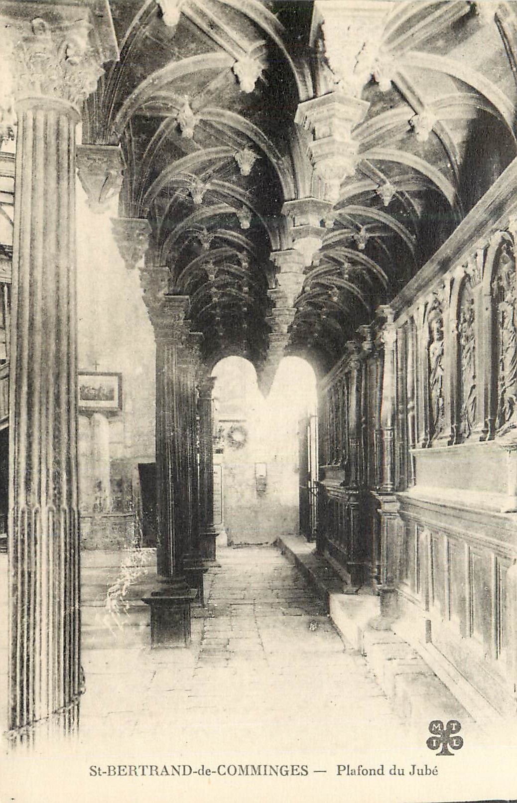 CPA Saint Bertrand de Comminges Plafond du Jude