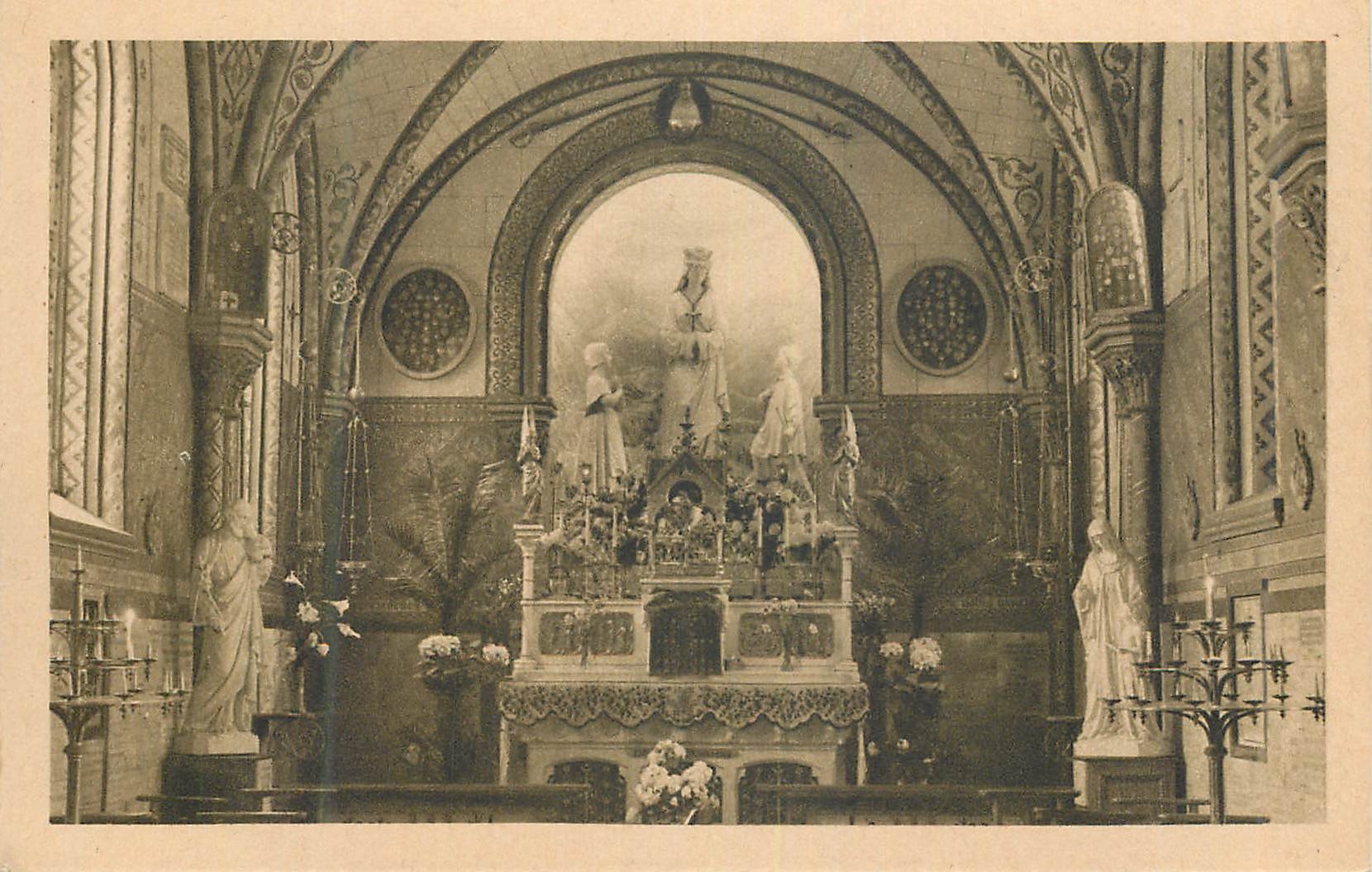 CPA Chapelle ND de la Salette Paris
