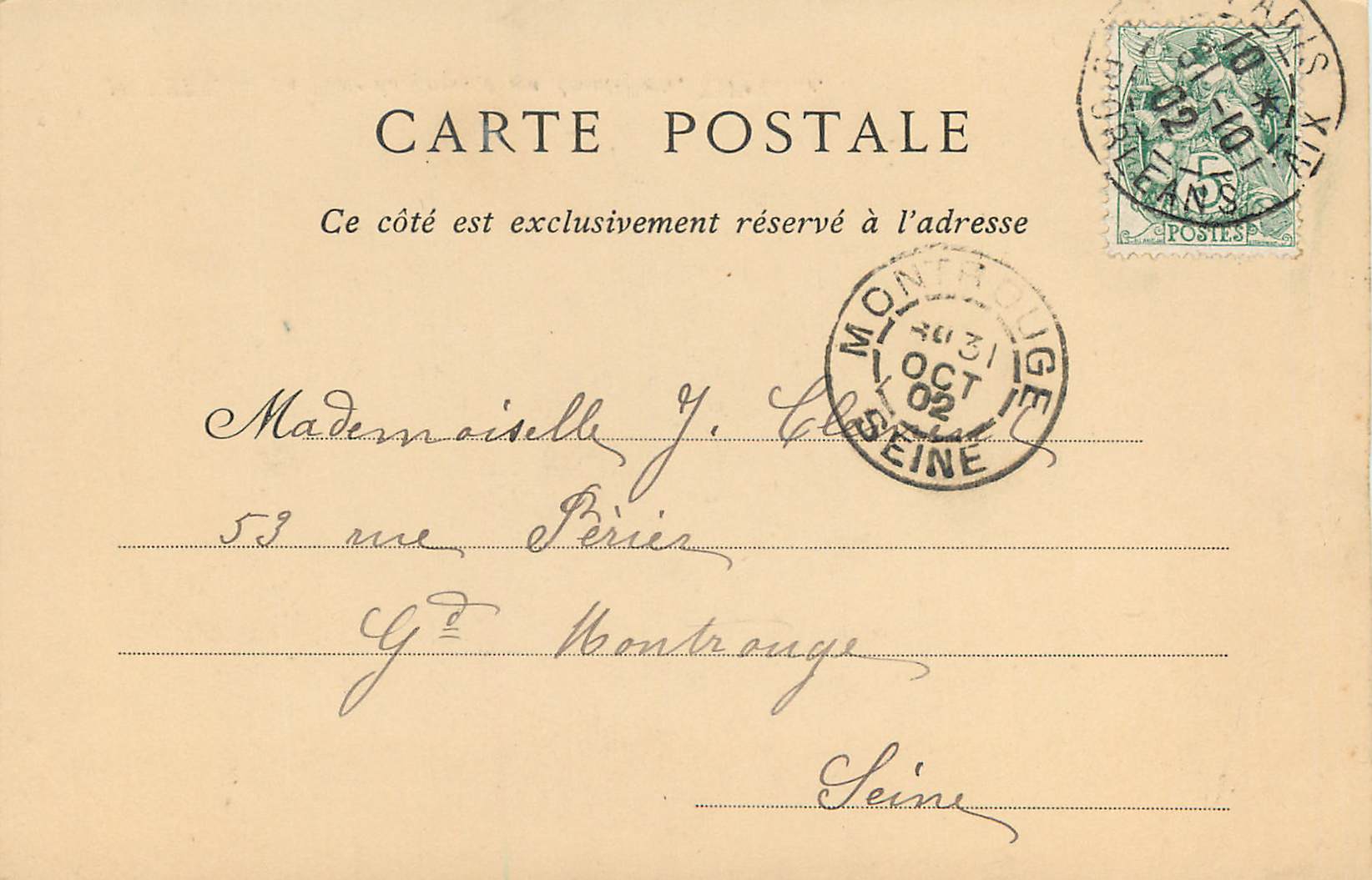 Nevers — Die Pforte des Kreuzes & ihr Vorportal, 14. Jahrhundert — J. Baston Phot. — Rückseite