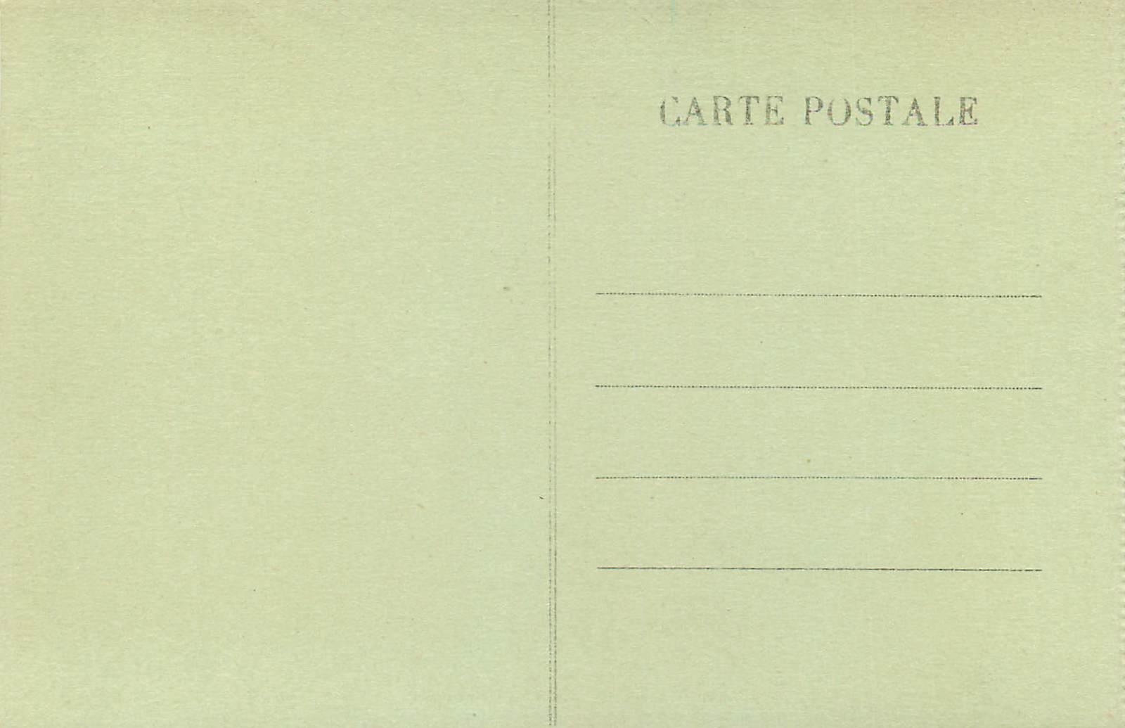 CPA Grottes de Dargilan Salle de l'Eglise — Rückseite