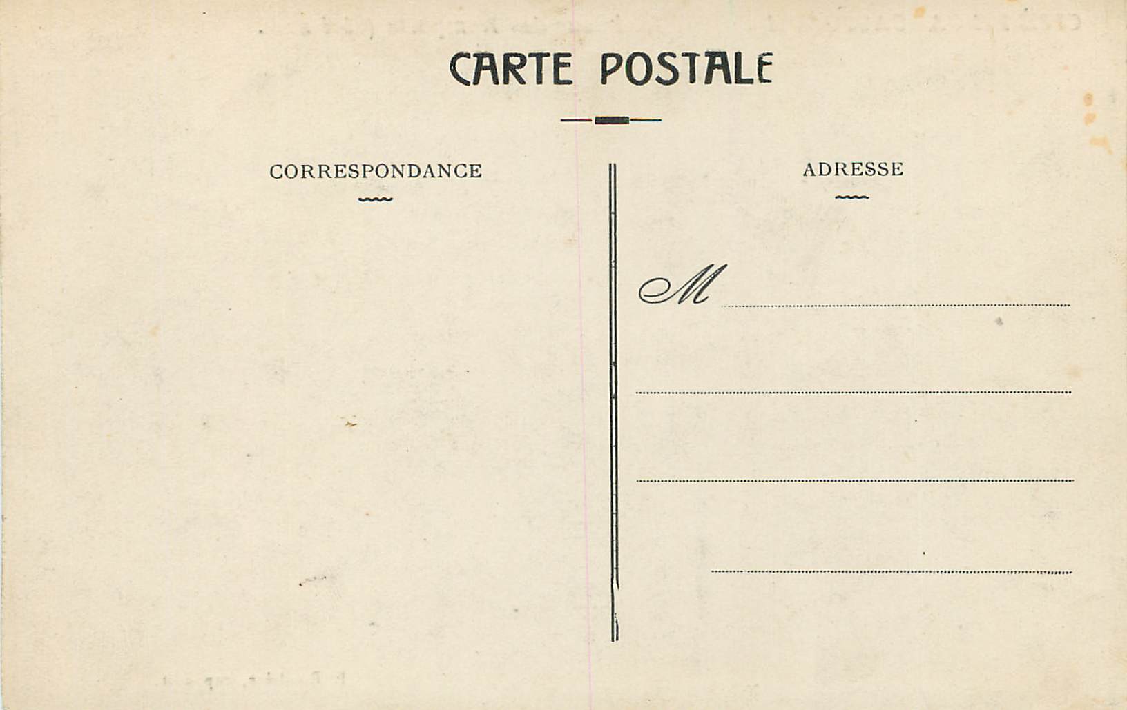 CPA Le cite de Carcassonne Interieur des Remparts (Cote sud) — Rückseite