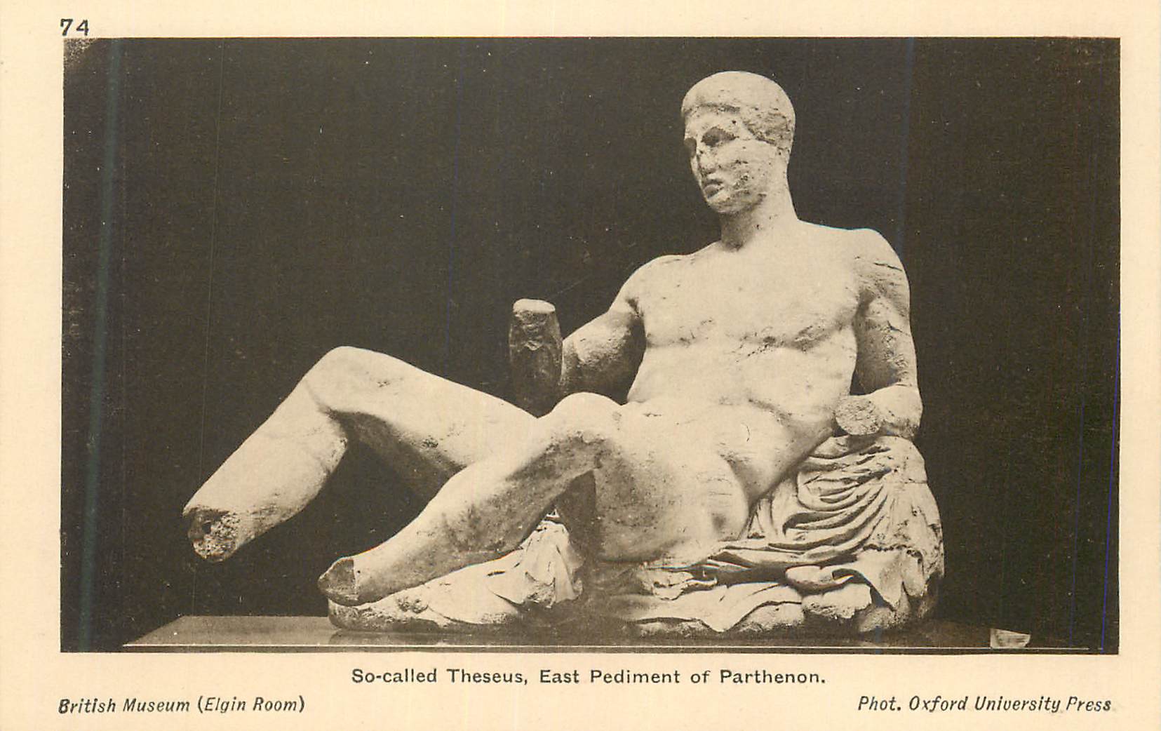 CPA So Called Theseus East Pediment of Parthenon British Museum